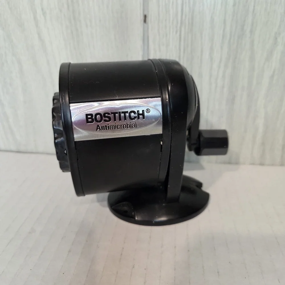Stanley Bostitch Professional Manual Pencil Sharpener Anti-Microbial